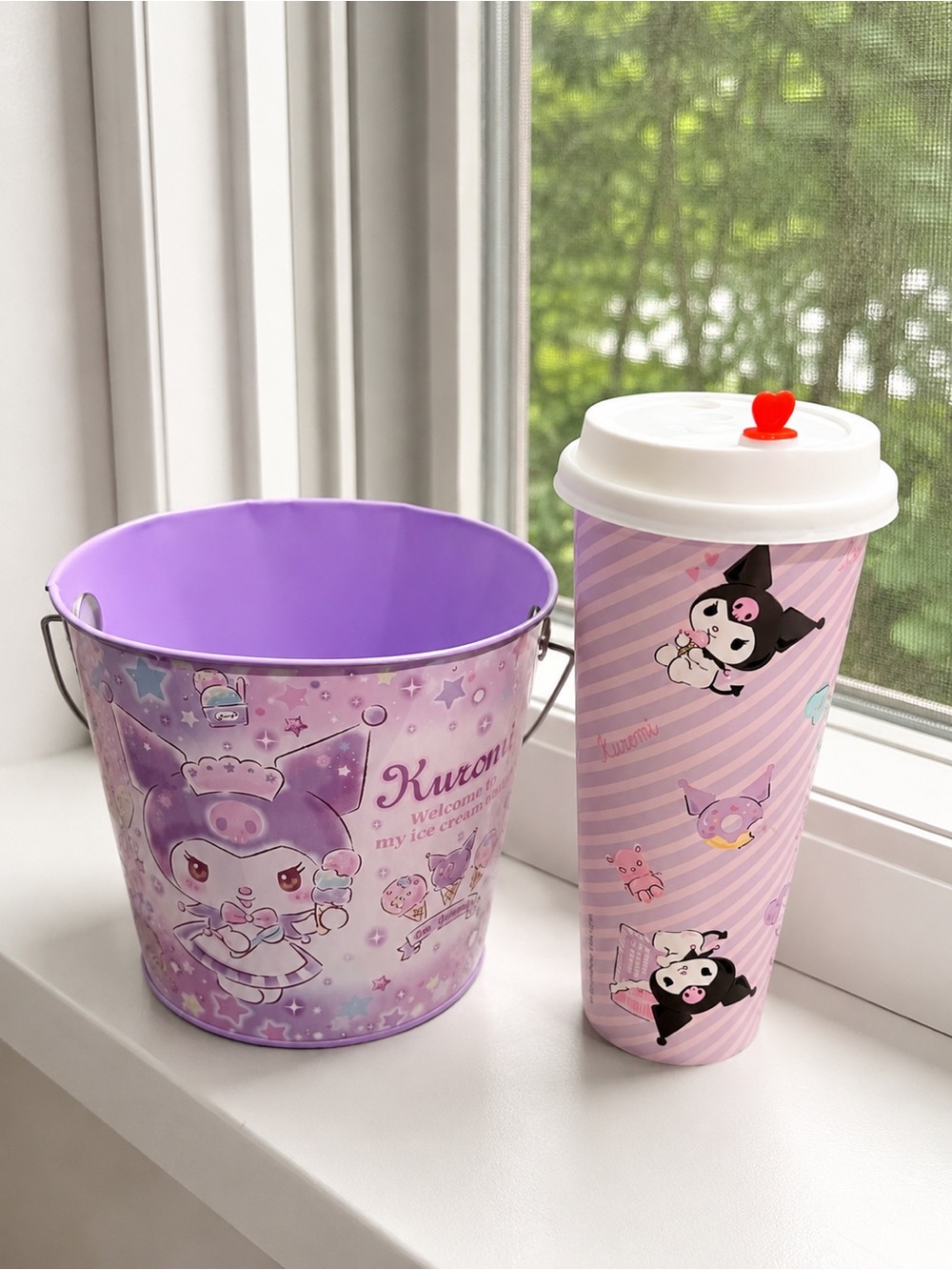 Sanrio Kuromi Limited Movie Theater Cup & Popcorn Bucket Set
